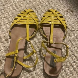 COPY - Steve Madden Yellow Sandals